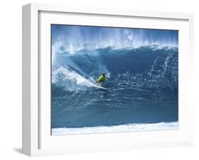 Surfer Surfing-null-Framed Photographic Print