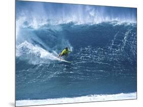 Surfer Surfing-null-Mounted Photographic Print