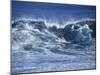 Surfer Surfing-null-Mounted Photographic Print