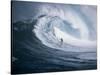 Surfer Surfing-null-Stretched Canvas