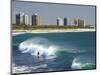 Surfers, Alexandra Headland, Sunshine Coast, Queensland, Australia-David Wall-Mounted Photographic Print