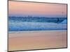 Surfers at Dusk, Gold Coast, Queensland, Australia-David Wall-Mounted Photographic Print