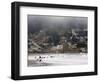 Surfers at Linda Mar Beach, Pacifica, California, United States of America, North America-Levy Yadid-Framed Photographic Print