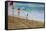 Surfers at Sunset Beach, Oahu, Hawaii, USA-Charles Crust-Framed Stretched Canvas