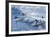 Surfers at the Hookipa Beach Park, Paai, Maui, Hawaii, United States of America, Pacific-Michael Runkel-Framed Photographic Print