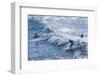 Surfers at the Hookipa Beach Park, Paai, Maui, Hawaii, United States of America, Pacific-Michael Runkel-Framed Photographic Print