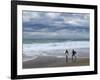 Surfers on Grande Plage Beach, Biarritz, Aquitaine, France-Nadia Isakova-Framed Photographic Print