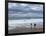 Surfers on Grande Plage Beach, Biarritz, Aquitaine, France-Nadia Isakova-Framed Photographic Print