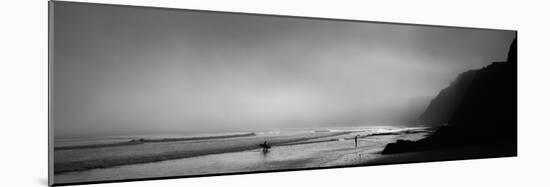 Surfers on the Beach, Point Reyes National Seashore, Marin County, California, USA-null-Mounted Photographic Print
