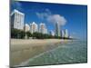 Surfers Paradise Beach, Gold Coast, Queensland, Australia-Robert Francis-Mounted Photographic Print