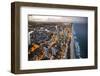 Surfers Paradise coastal view, Gold Coast City, Queensland, Australia-John Gollings-Framed Photo