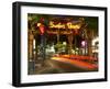 Surfers Paradise Sign, Gold Coast, Queensland, Australia-David Wall-Framed Photographic Print