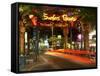 Surfers Paradise Sign, Gold Coast, Queensland, Australia-David Wall-Framed Stretched Canvas