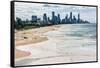 Surfers Paradise skyline, Gold Coast, Queensland, Australia-Mark A Johnson-Framed Stretched Canvas