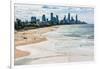 Surfers Paradise skyline, Gold Coast, Queensland, Australia-Mark A Johnson-Framed Photographic Print