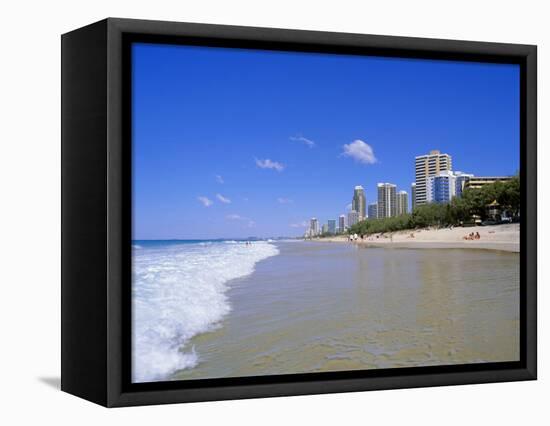 Surfers Paradise, the Gold Coast, Queensland, Australia-Mark Mawson-Framed Stretched Canvas