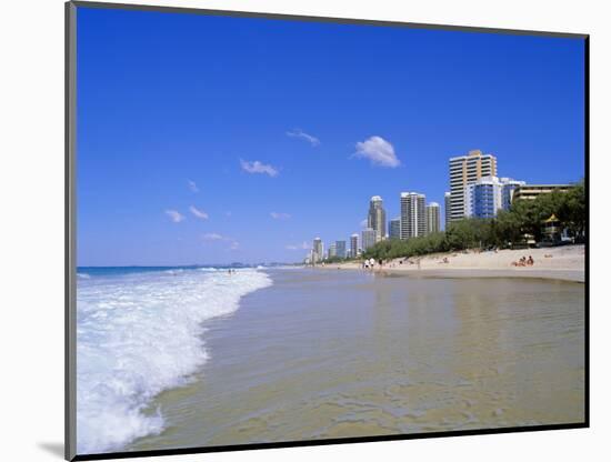 Surfers Paradise, the Gold Coast, Queensland, Australia-Mark Mawson-Mounted Photographic Print