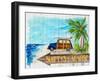 Surfers Paradise-Julie DeRice-Framed Art Print