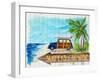 Surfers Paradise-Julie DeRice-Framed Art Print