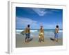 Surfers, Praia Do Amor, Pipa, Natal, Rio Grande Do Norte State, Brazil, South America-Sergio Pitamitz-Framed Photographic Print