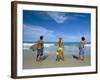 Surfers, Praia Do Amor, Pipa, Natal, Rio Grande Do Norte State, Brazil, South America-Sergio Pitamitz-Framed Photographic Print