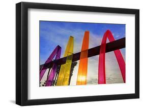 Surfhenge, Imperial Beach, San Diego, California, United States of America, North America-Richard Cummins-Framed Photographic Print