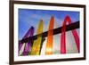 Surfhenge, Imperial Beach, San Diego, California, United States of America, North America-Richard Cummins-Framed Photographic Print