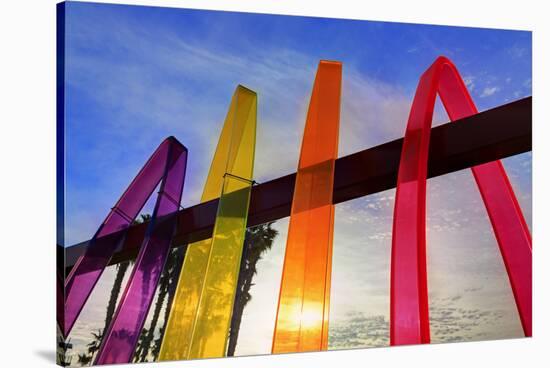 Surfhenge, Imperial Beach, San Diego, California, United States of America, North America-Richard Cummins-Stretched Canvas