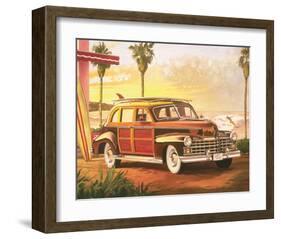 Surfin Crazy-Graham Reynolds-Framed Art Print