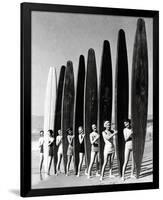 Surfin' Gals-The Chelsea Collection-Framed Giclee Print