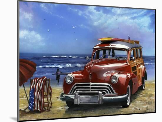 Surfin Usa-Scott Westmoreland-Mounted Art Print