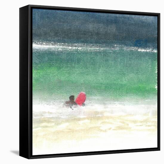 Surfing 2, Sri Lanka, 2015-Lincoln Seligman-Framed Stretched Canvas
