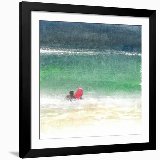 Surfing 2, Sri Lanka, 2015-Lincoln Seligman-Framed Giclee Print