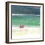 Surfing 2, Sri Lanka, 2015-Lincoln Seligman-Framed Giclee Print