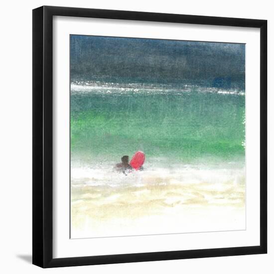 Surfing 2, Sri Lanka, 2015-Lincoln Seligman-Framed Giclee Print