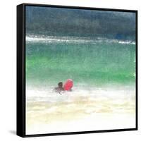 Surfing 2, Sri Lanka, 2015-Lincoln Seligman-Framed Stretched Canvas