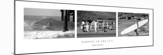 Surfing in the 60's-Leroy Grannis-Mounted Art Print