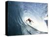 Surfing in the Tube-Sean Davey-Stretched Canvas