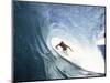 Surfing in the Tube-Sean Davey-Mounted Photographic Print