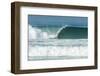 Surfing inside the Barrel in Barra Da Tijuca Beach, Rio De Janeiro, Brazil-Vitor Marigo-Framed Photographic Print