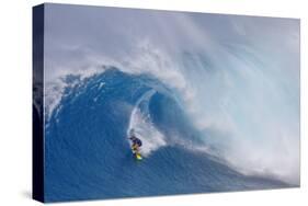 Surfing Jaws-Peter Stahl-Stretched Canvas
