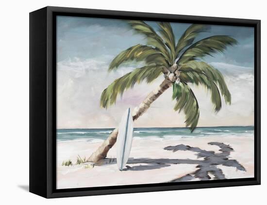 Surfing Paradise-Julie DeRice-Framed Stretched Canvas