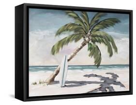 Surfing Paradise-Julie DeRice-Framed Stretched Canvas