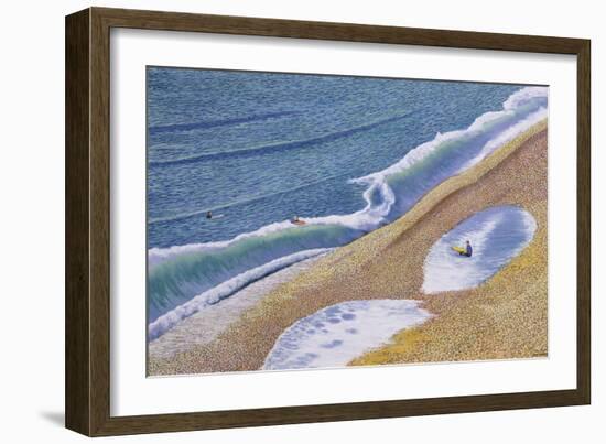 Surfing Portland Style, 2006-Liz Wright-Framed Giclee Print