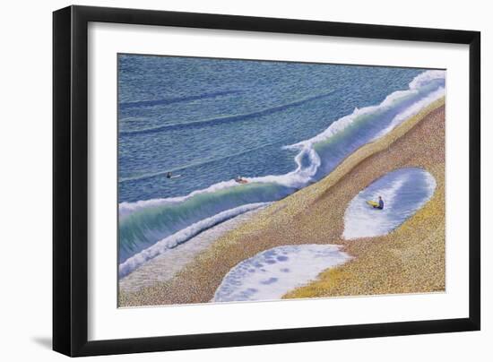 Surfing Portland Style, 2006-Liz Wright-Framed Giclee Print