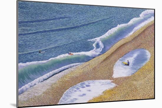 Surfing Portland Style, 2006-Liz Wright-Mounted Giclee Print