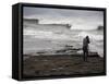 Surfing the Reefbreaks of County Donegal, Ulster, Republic of Ireland-Andrew Mcconnell-Framed Stretched Canvas