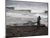 Surfing the Reefbreaks of County Donegal, Ulster, Republic of Ireland-Andrew Mcconnell-Mounted Photographic Print