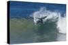 Surfing V-Lee Peterson-Stretched Canvas