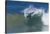 Surfing V-Lee Peterson-Stretched Canvas